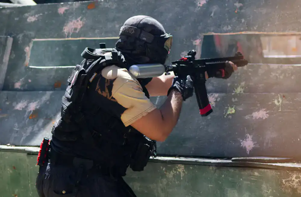 Tactical shooter scoreboard display