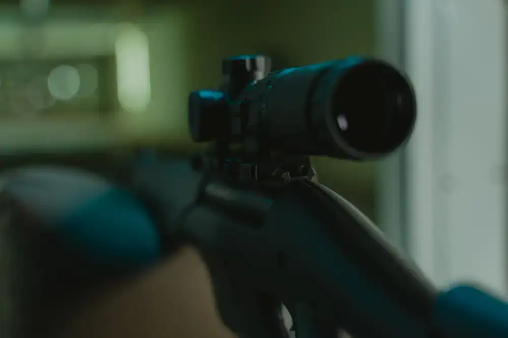 Tactical perspective showing proper crosshair height